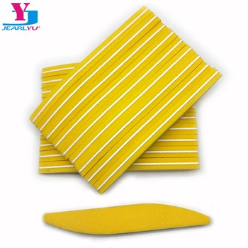 

50Pcs Nail Files Sandpaper Buffers Square Block Sponge 100/180 Grit Disposable Nail Polish File Set Tips nagelpfeile Salon Tools