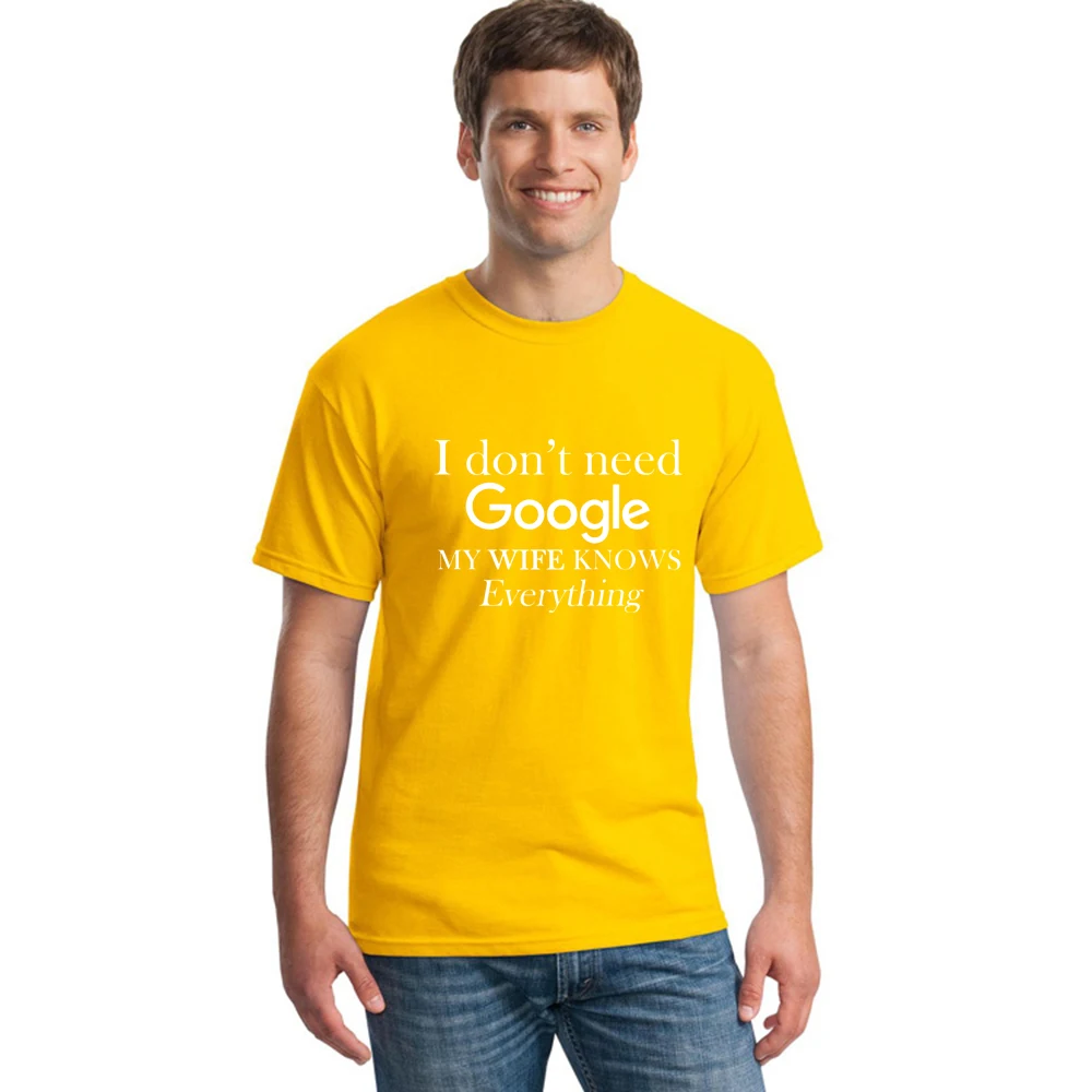 Мне не нужен Google, моя жена все знает, смешные футболки, футболки для мужчин, папы, жениха, летняя футболка с коротким рукавом, гик, футболка для любителей вина - Цвет: MX31-MSTYE-