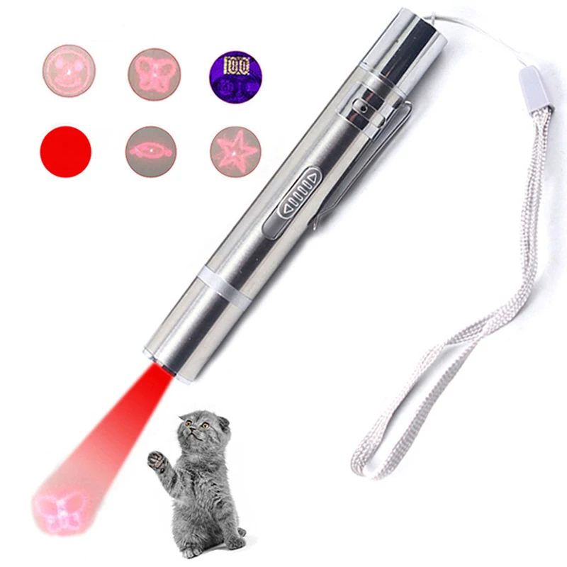 Cat Toys Red Pointer For Indoor Cats Exercise And Play Cat Interactive