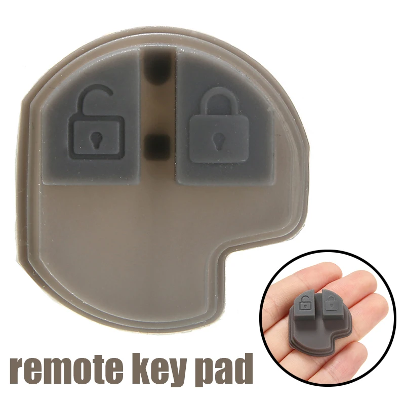 Funnytoday365 2 Buttons Remote Key Fob Rubber Pad For Suzuki Grand Vitara Swift Ignis Alto Sx4 