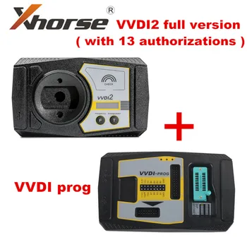 

Original Xhorse V6.6.6 VVDI2 Full Version with 13 Authorization plus VVDI PROG Key Programmer
