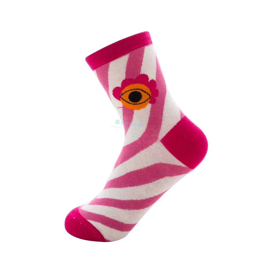 A Generation of Fat Cross Border for AliExpress Amazon Cat Stereo Ear Tube Socks WOMEN'S Socks Cotton Socks
