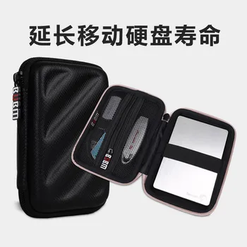 

2.5 inch Mobile Hard Disk Drive Cable Bag Organizer Shockproof NEW