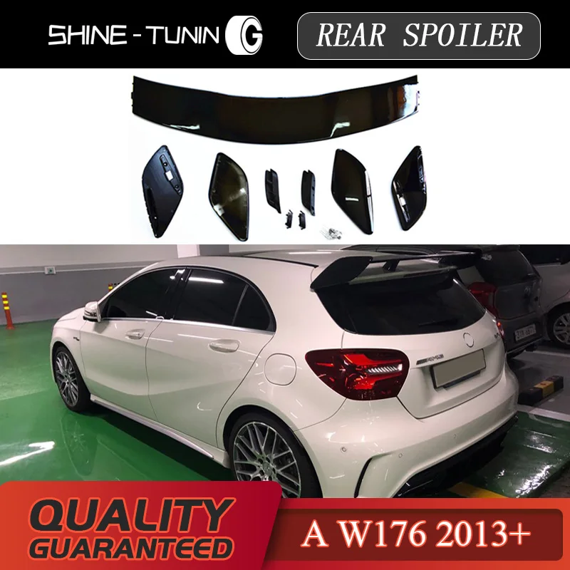 Спойлер для заднего бампера подходит класса w176 A45 w177 A180 A200 A250 Edition 1 2013-2018 2019 +