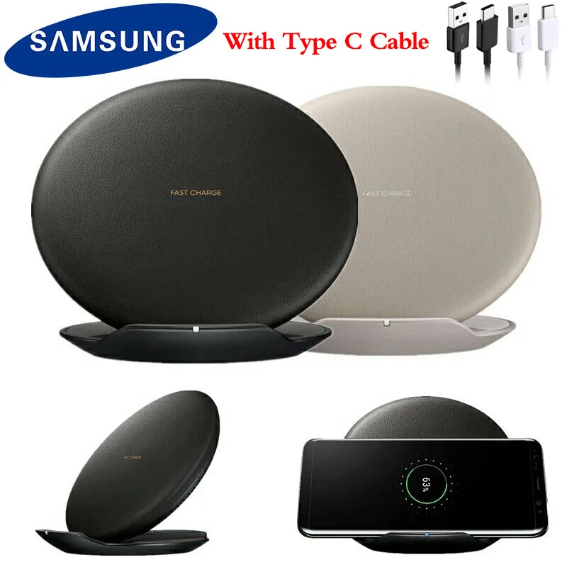 

Smart Fast Qi Wireless Charger Quick Charge for Samsung Galaxy S9 S10 Plus Note9 Iphone 8 Plus X Xs Max Xr Huawei Mate20 P30 Pro