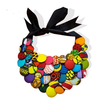 Alternative view of Ibrahim African Multi Strand Necklace