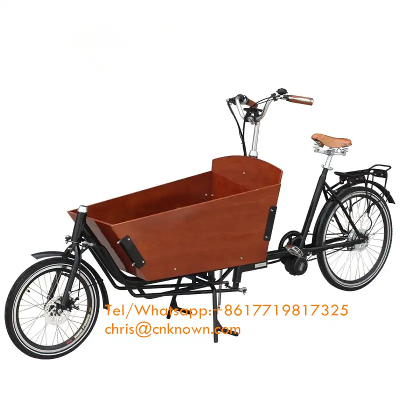 2 wheel cargo bike