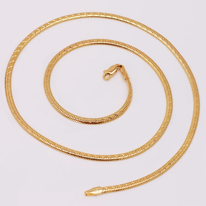 XP Jewelry (60 см * 3 мм) маленькая цепочка змея ожерелья для мужчин модные ювелирные