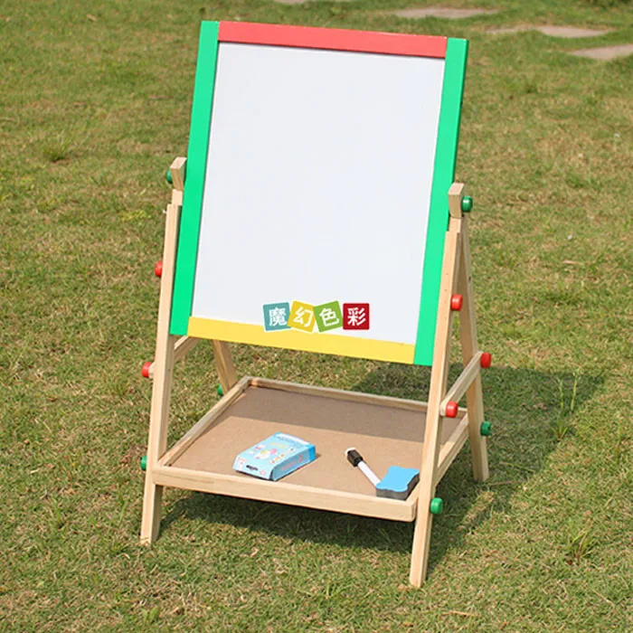 

Baby Writing Board Multi-functional Educational Magnetic Doodle Board Adjustable Small Blackboard Braced Household
