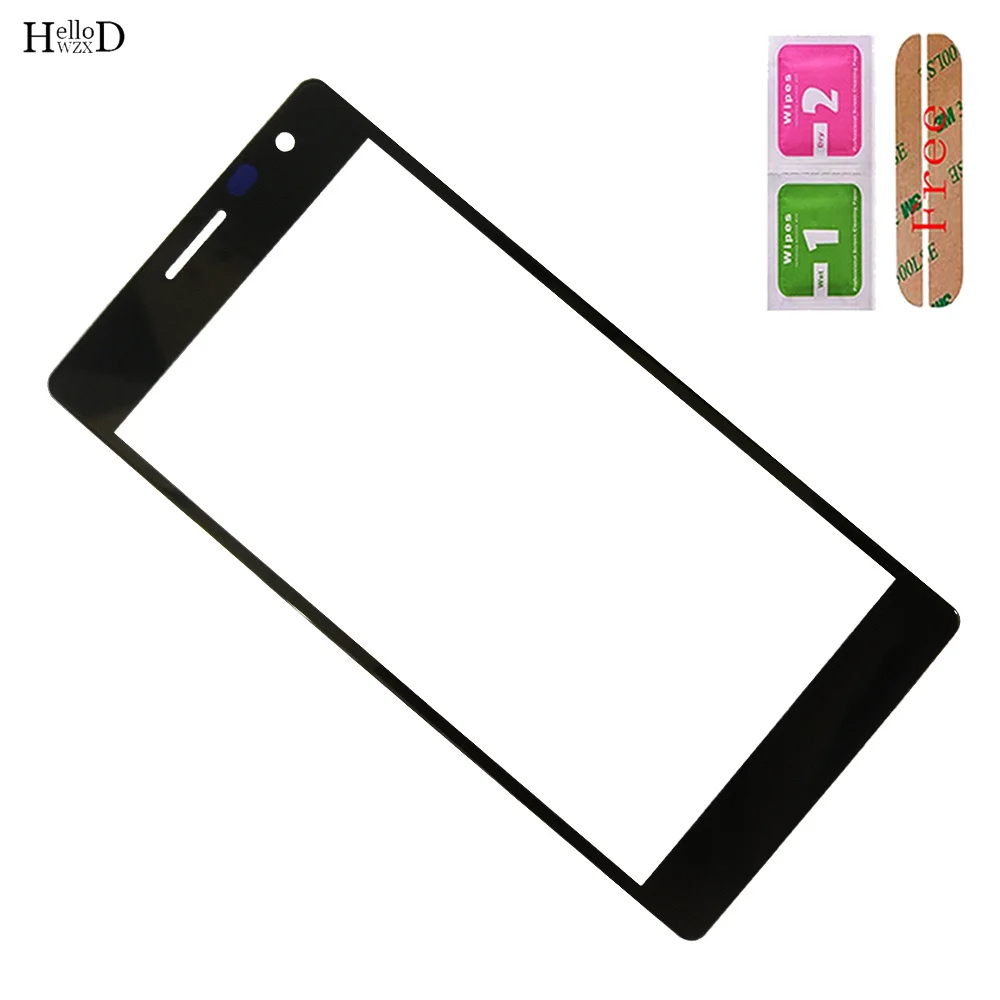 Черный для Nokia Lumia 520 550 630 640 650 730 800 900 925 1020 1320 LCD переднее внешнее стекло сенсорный