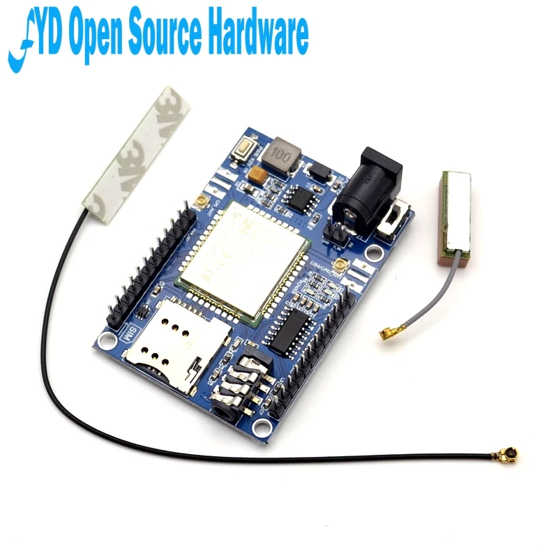 5 шт. A7 GSM GPRS GPS 3 в 1 модуль щит DC 9 беспроводной для STM32 51MCU поддержка голосовых