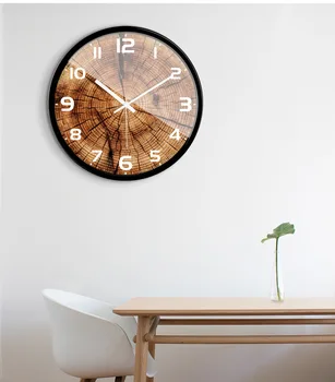 

14 Inch Wall Clock Modern Minimalist Home Quartz Watch The Fashion Trend of Wall-mounted Time Clock Digital 9 Mm Sheet Acrylic