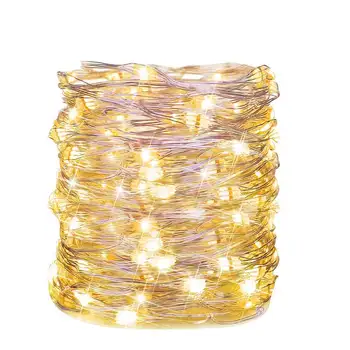 

7M/10M USB LED String Lights Holiday Fairy Lights with remote control 16 colors Waterproof For Christmas Party Wedding Decor