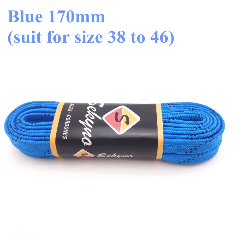 blue 170cm Премиум скоростная обувь для роликов, кружевные роликовые коньки, кружевная ловушка 150 см для детей, кроссовки 170 см для взрослых, patines shoestring latchet, 1 пара - Цвет: blue 170cm