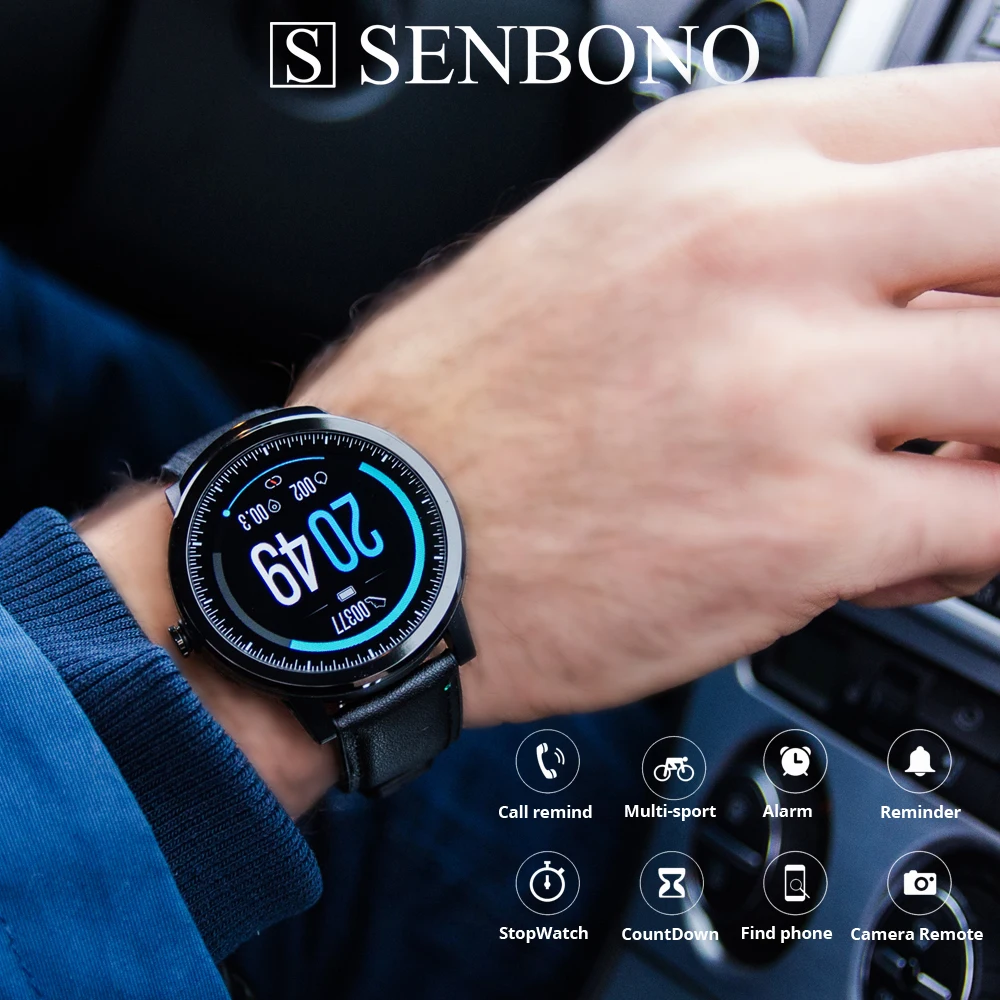 SENBONO S10pro полный сенсорный смарт часы для мужчин женщин спортивные часы монитор сердечного ритма во время сна Браслет Smartwatch для IOS Android телефон