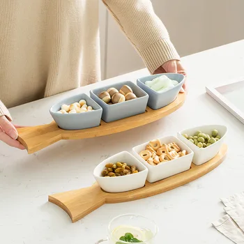 

Snack Platter Bowl Housewares Tableware Set Suit Tableware Bowl Kitchen Utensils Bowl Kitchen Accessories Porcelain Dinner Sets