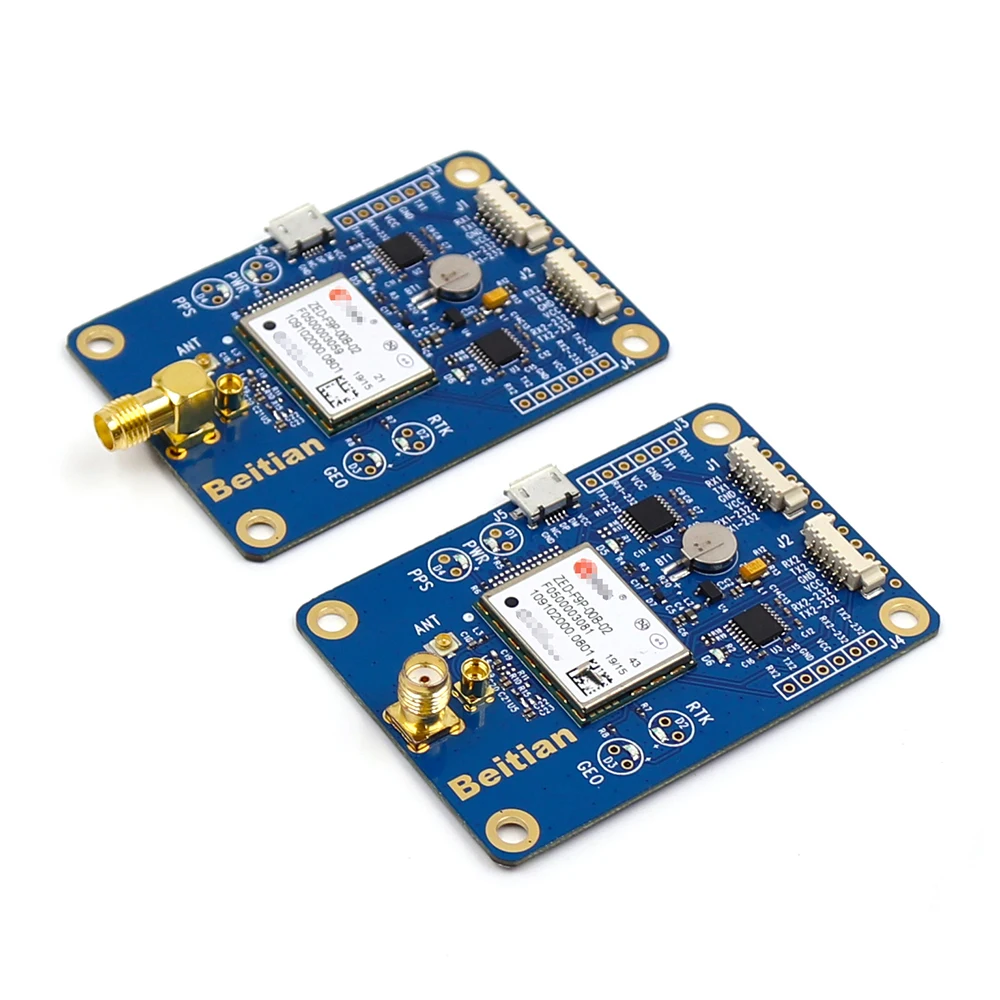 BEITIAN gps EVB w/антенна ГЛОНАСС BEIDOU Высокоточный сантиметровый уровень gps-модуль двухчастотный ZED-F9P модуль RTK BT-F9PK2