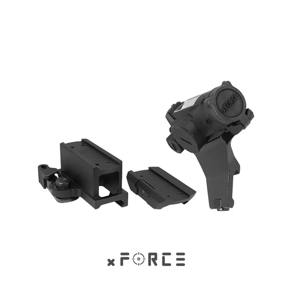 XFORCE XTSP Солнечный Красный точка зрения с низким и QD и 45 градусов крепление со смещением и Killflash/антиблик купить один получить 1 бесплатное крепление со смещением