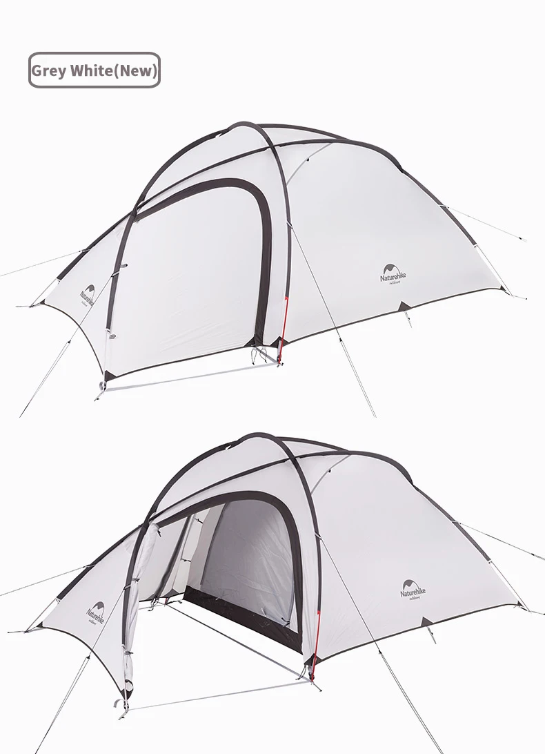 Туристическая палатка Naturehike Hiby 3 на человек Ультралегкая двухслойная с защитой