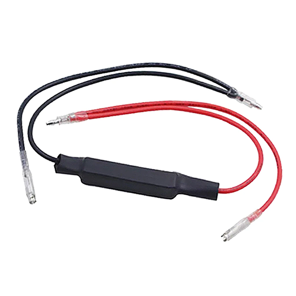 Motorcycles LED Turn Signal Bulb Flasher Relay Fast Blinker Fix 10W 10ohm