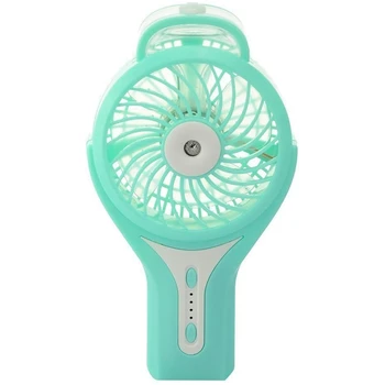 

Portable Handheld USB Mini Misting Fan with Personal Cooling Mist Humidifier Fan Rechargeable Battery for Home Office