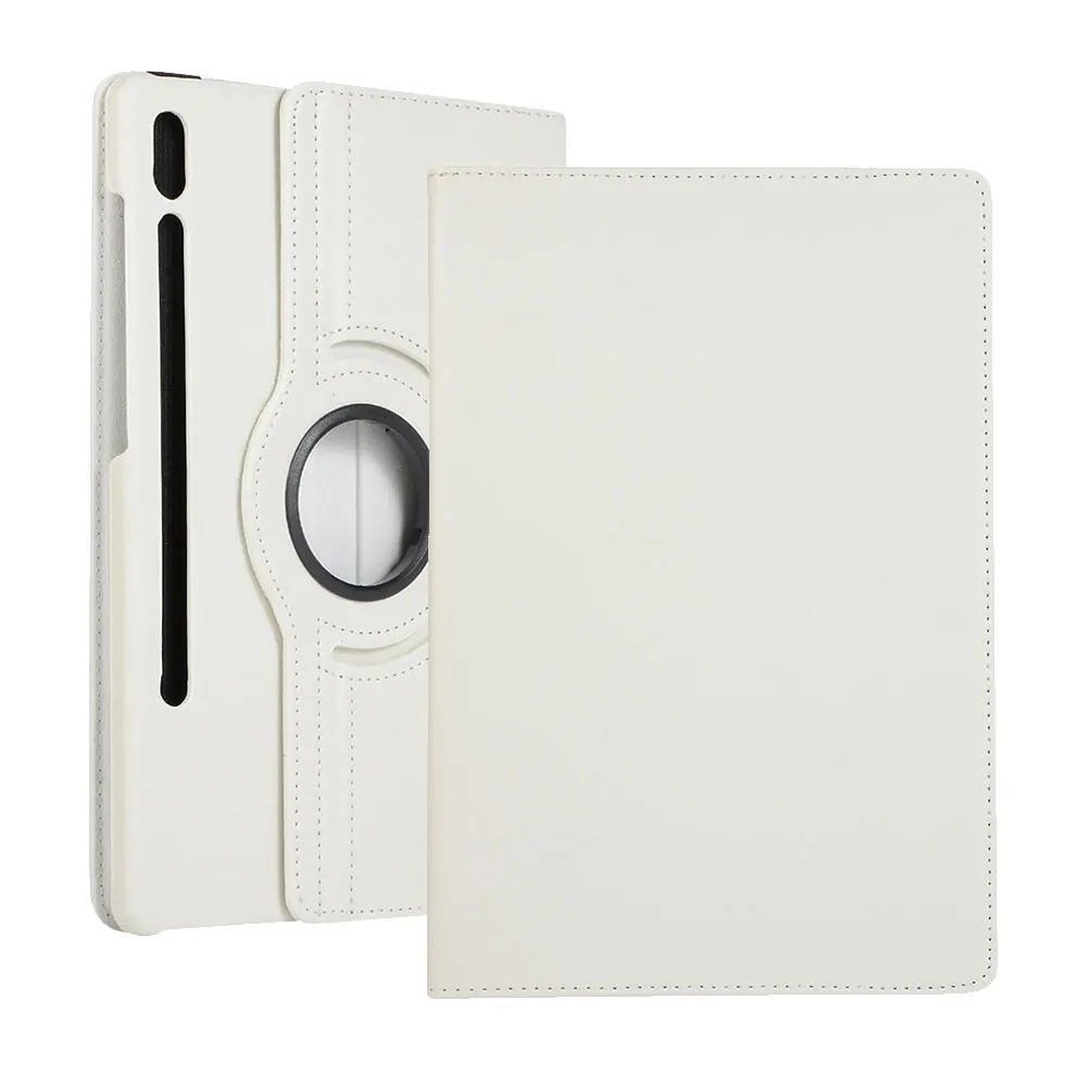 Вращающийся на 360 градусов чехол для samsung Galaxy Tab S6 10,5 SM-T860 SM-T865 10," кожаный чехол с откидной крышкой и подставкой с рисунком личи
