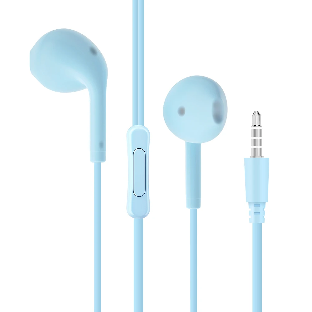 In-Ear Earbuds Headsets Music Earphones 3.5mm Stereo Earbuds Sports Earphone Headsets For Huawei Samsung Xiaomi Mobile Phone wired earphones wired headphones