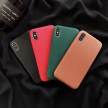 Однотонный чехол для iPhone XS MAX XR X, чехлы для телефонов ярких цветов для iPhone 7, 6, 6 S, 8 Plus, мягкое кожанное покрытие, чехол для чехла