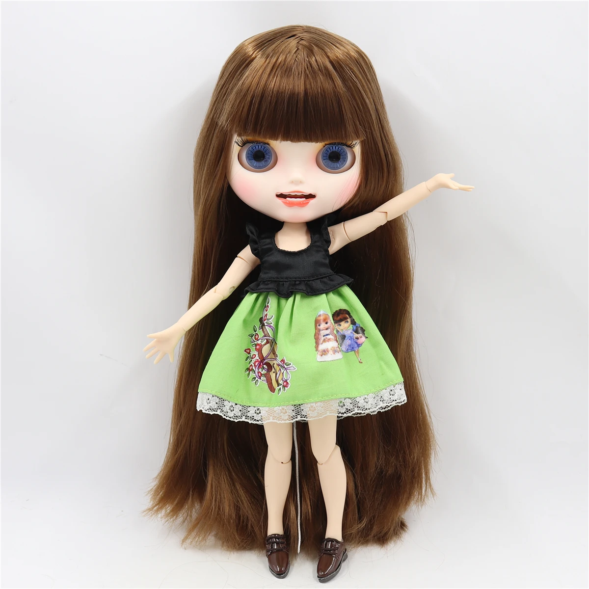 Ледяная blyth Кукла Одежда милое платье игрушка