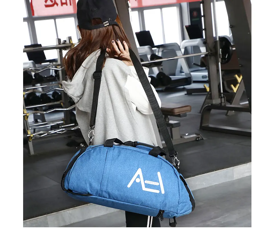 New Sport Gym Bags Women Fitness Training Travel Duffle Shoulder Bags Handbag Outdoor sac de sport femme Reizen Sport Gym