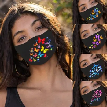 

1pc Mouth MasksAnti Face Mask Washable Earloop Mask Cloth Face Mask Reuseable Mouth Cover Face Mouth Mask Washable Mouth Mask