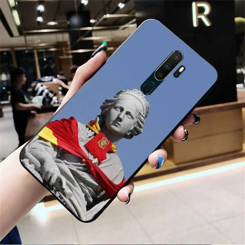 HUAGETOP подвесная богиня Harvest черная лампа для Oppo A5 A9 2020 A5S Reno2 z Renoace 3pro Realme5Pro|Бамперы| |