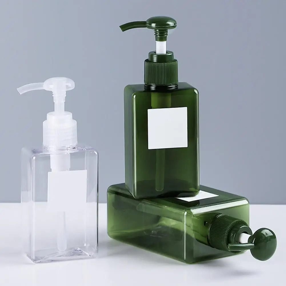 1PC 100/150/250ml Portable Travel Pump Soap Dispenser Home Shower Shampoo Lotion Empty Refillable Bottle | Дом и сад