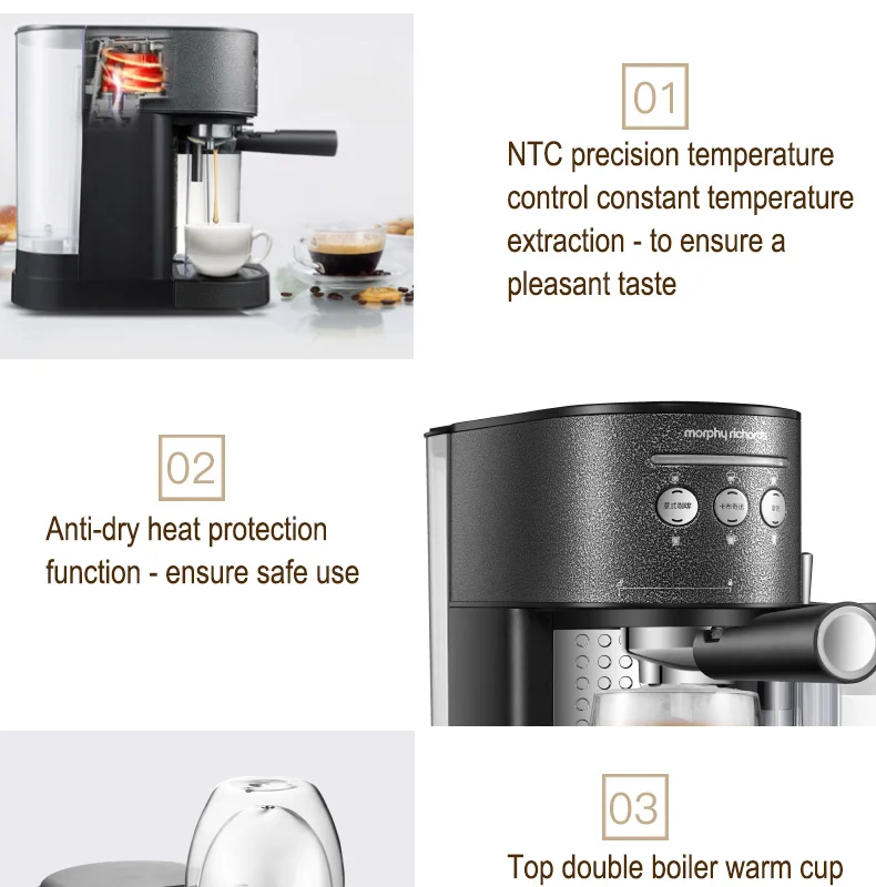 20bar Morphy Richards Espresso Coffee 