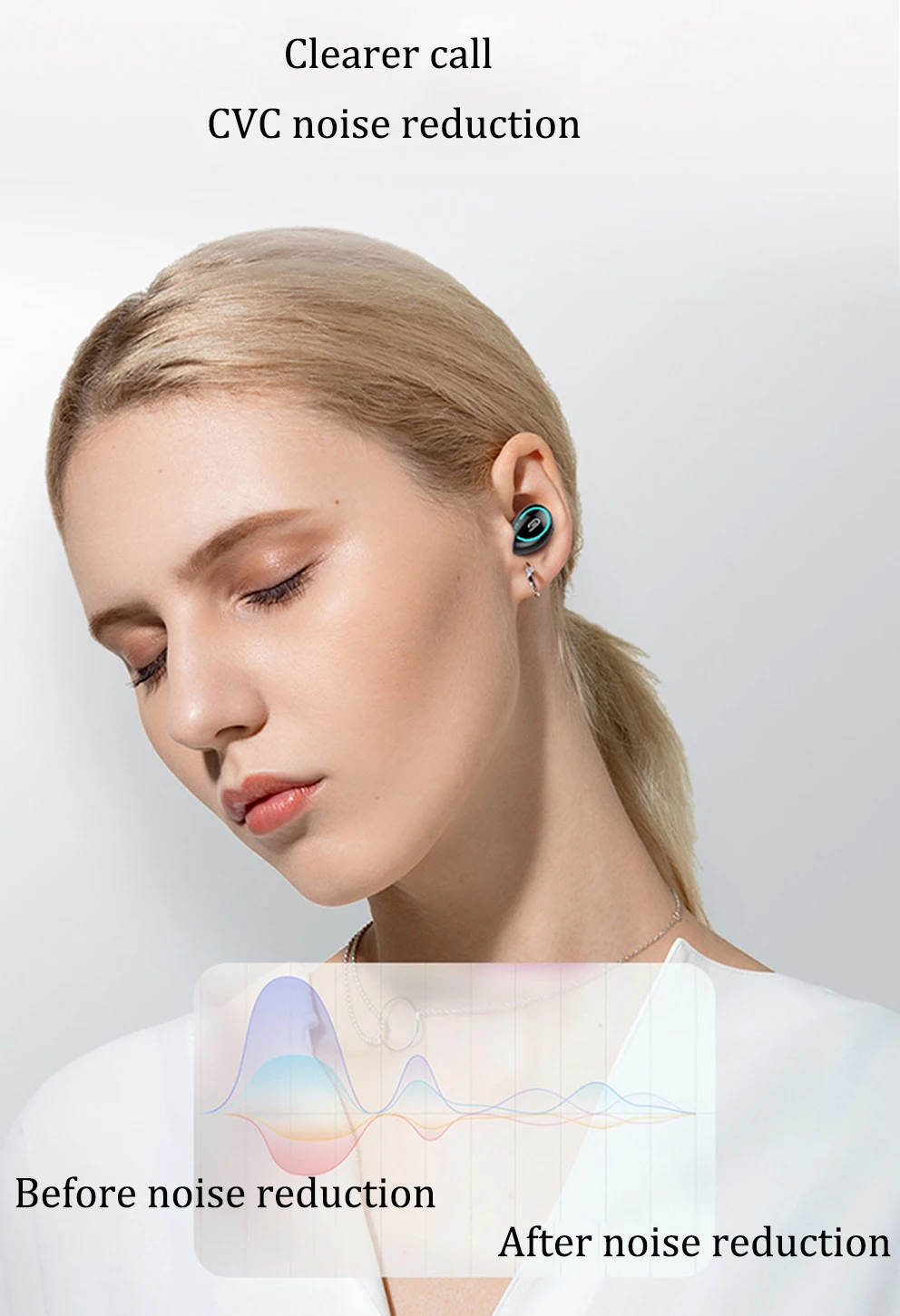 bilateral Stereo Headphone Wireless Bluetooth V5 0 Earphone Mini Earbuds With Mic Charging Box Sport Headset For Smart Phone