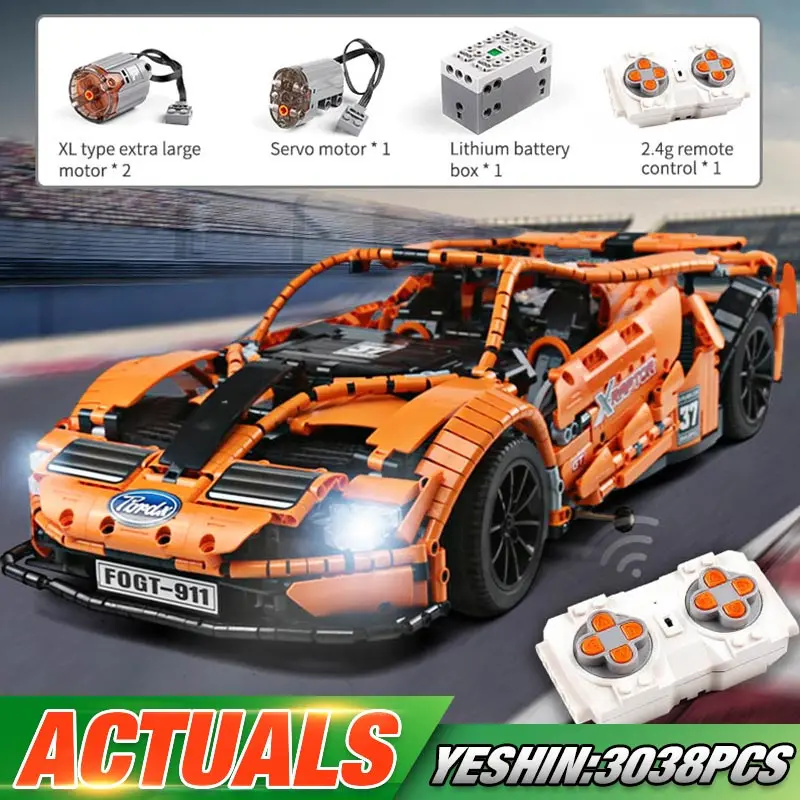 DHL ешина приложение техники автомобиль игрушки совместимая с MOC 10792 Броды GT