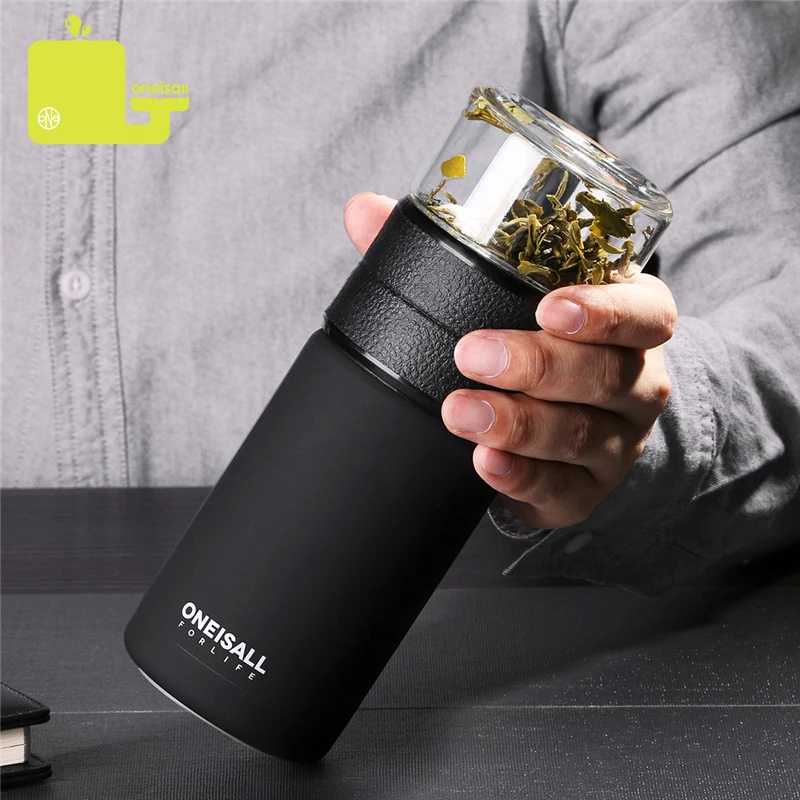 ONEISALL 580 мл нержавеющая сталь Термокружка термос бутылка Tea вакуумные фляжки