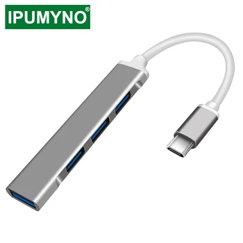 

USB C HUB 3.0 2.0 Type C 3.1 4 Port Multi Splitter Adapter OTG For Xiaomi Lenovo Macbook Pro 13 Air Pro Computer PC Accessories