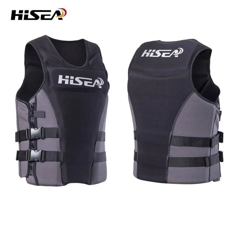 Hisea спасательный жилет из неопрена профессиональная Мужская и Женская куртка