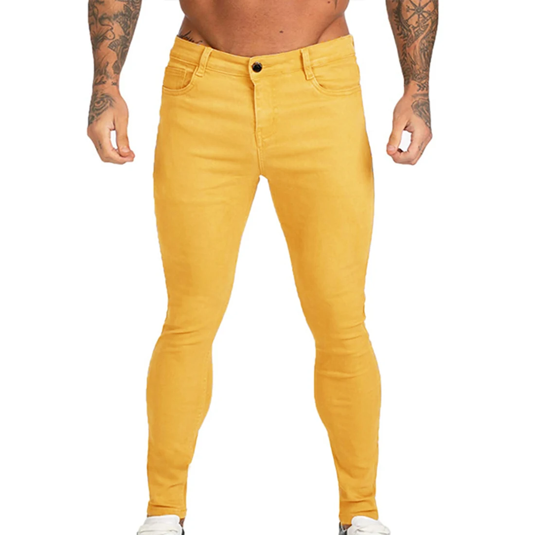 2020 Men Stylish Solid Jeans Pants Biker Skinny Slim Fit Straight Denim Trousers Men Hip Hop Streetwear Pencil Pants 2020 Men Stylish Solid Jeans Pants Biker Skinny Slim Fit Straight Denim Trousers Men Hip Hop Streetwear Pencil Pants