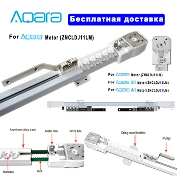 

Free to Russia Aqara Electric Smart Curtain Rails Control System Customize Cornice for Aqara/Aqara B1 Mijia Smart curtain Motor