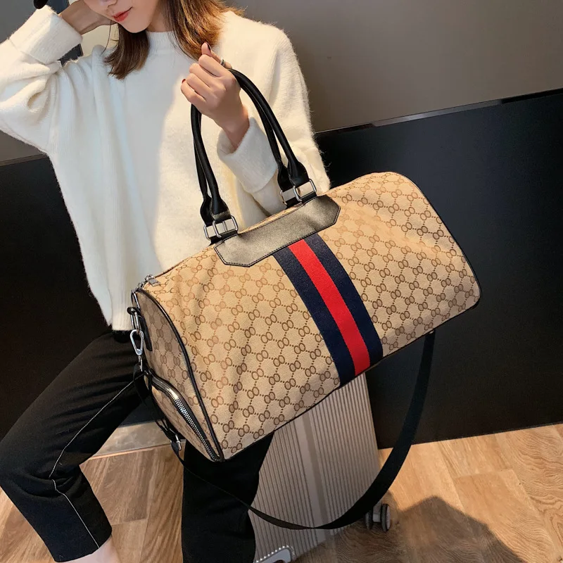 

2019 New Style Fashion Presbyopia Women's One-Shoulder Short Trip Lightweight Travel Bag Men's Sports Business Trip Travel Lugga