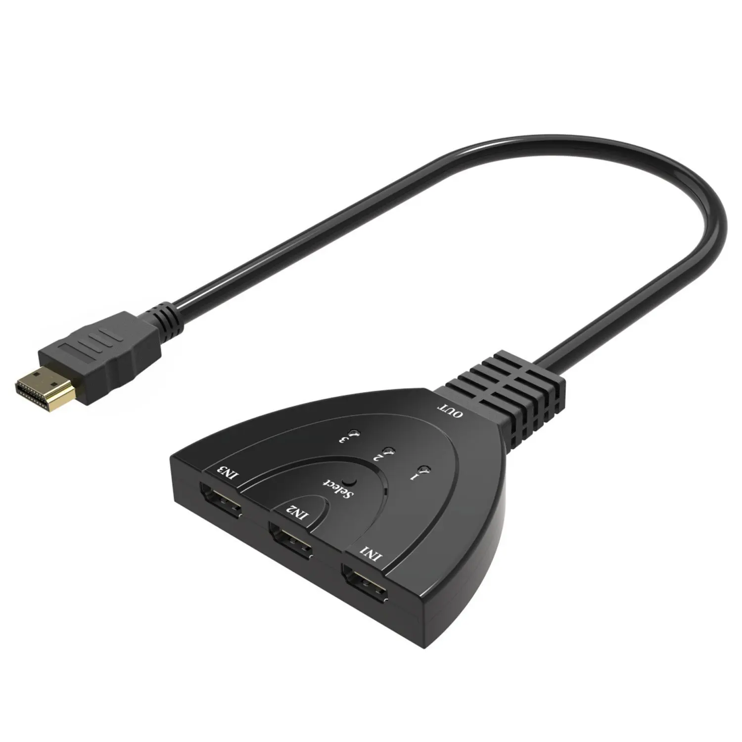 3 портовый мини разветвитель HDMI 1.4b 3D переключатель 1080P в 1 хаб для DVD HDTV Xbox PS3 PS4|hdmi