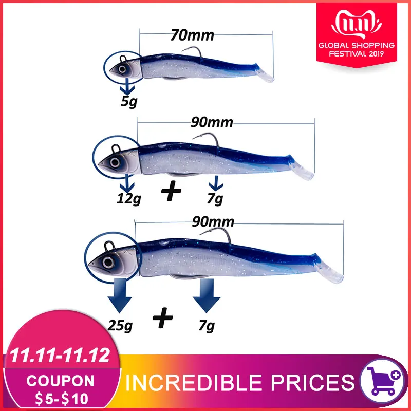 Leurre black minnow Clearance