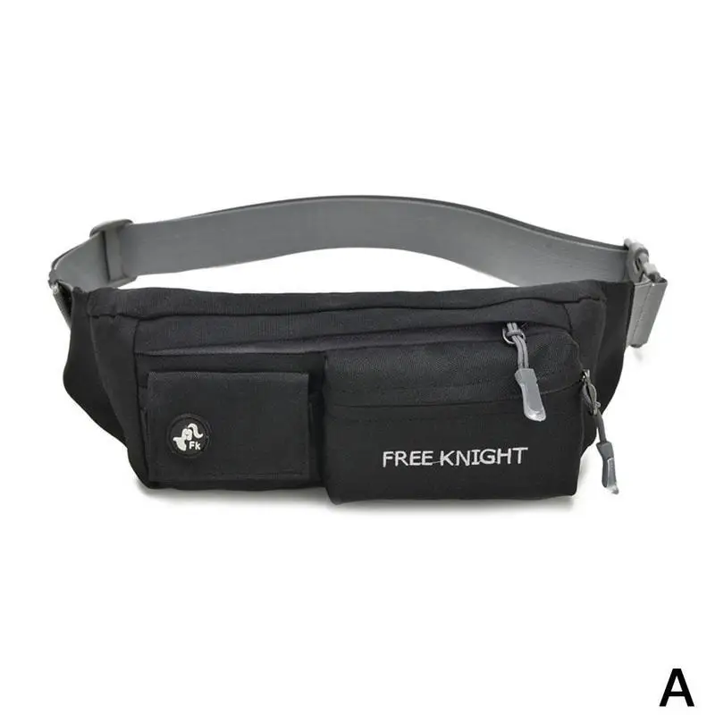 1 шт., уличная многофункциональная поясная сумка для бега для мужчин и женщин, водонепроницаемая уличная спортивная Противоугонная поясная сумка с отверстиями для наушников - Цвет: A