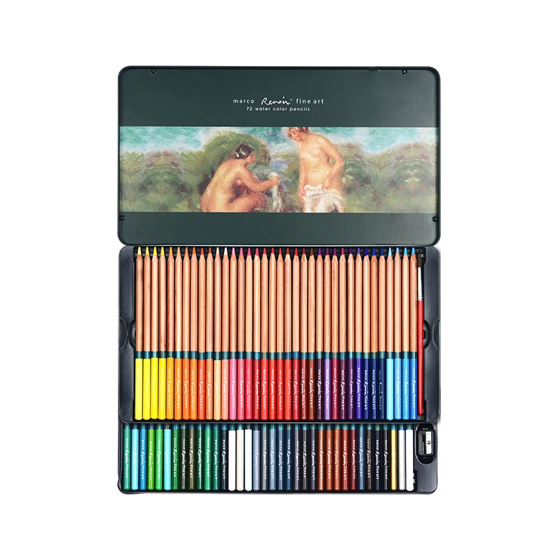 Wholesale Marco Reffine Oil Color Prismacolor Watercolor Pencils  24/36/Prismacolor Wood Ideal For Artists, Sketching, Drawing School And  Office Supplies Y200709 From Long10, $17.92