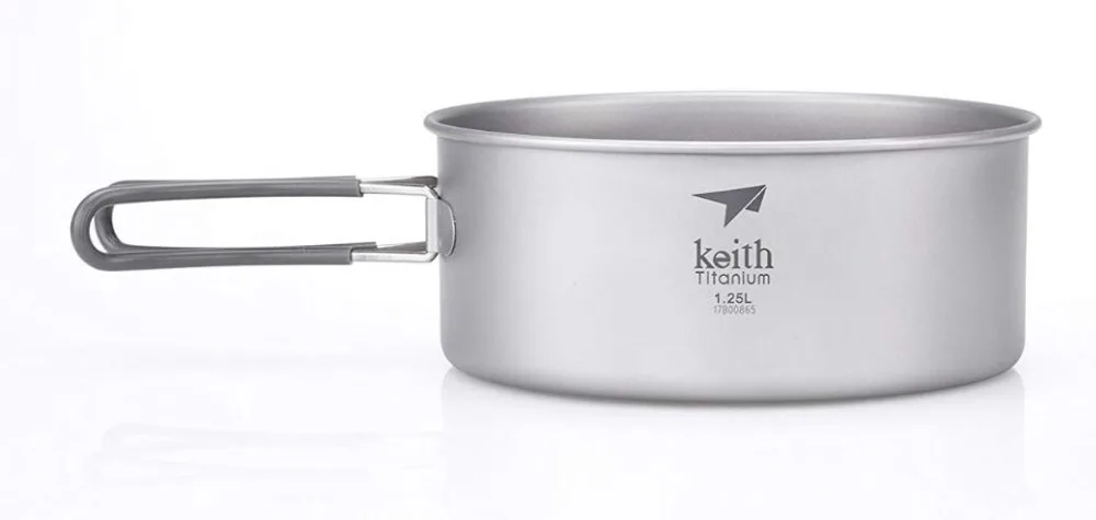 Keith titanium Ti6017 2 шт кастрюля и сковорода поварской набор-2,05 л