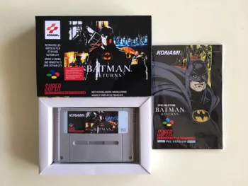 

16Bit Games ** BATMAN RETURNS ( PAL EUR Version!! Box+Manual+Cartridge!! )