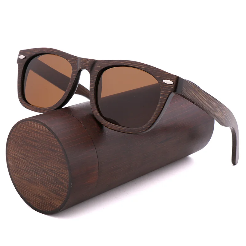 

2020 Handmade Natural Wood Sunglasses Women Men Brand Design Vintage Fashion Glasses Polarized Lens Eyewear Dropshipping