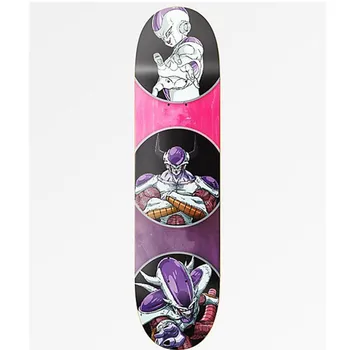 

Cartoon Dragon Ball The Boy Skateboard Purple Frieza Universe Boss DBZ Become Warped Plate Action Figure Collect Model Toy M2426